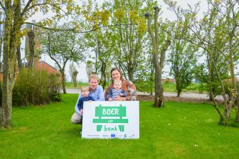 Een van de deelnemende bedrijven aan het Boer zkt Bank-project