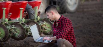 instellen spuittractor met gps