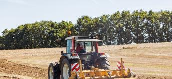 niet-kerende grondbewerking op perceel